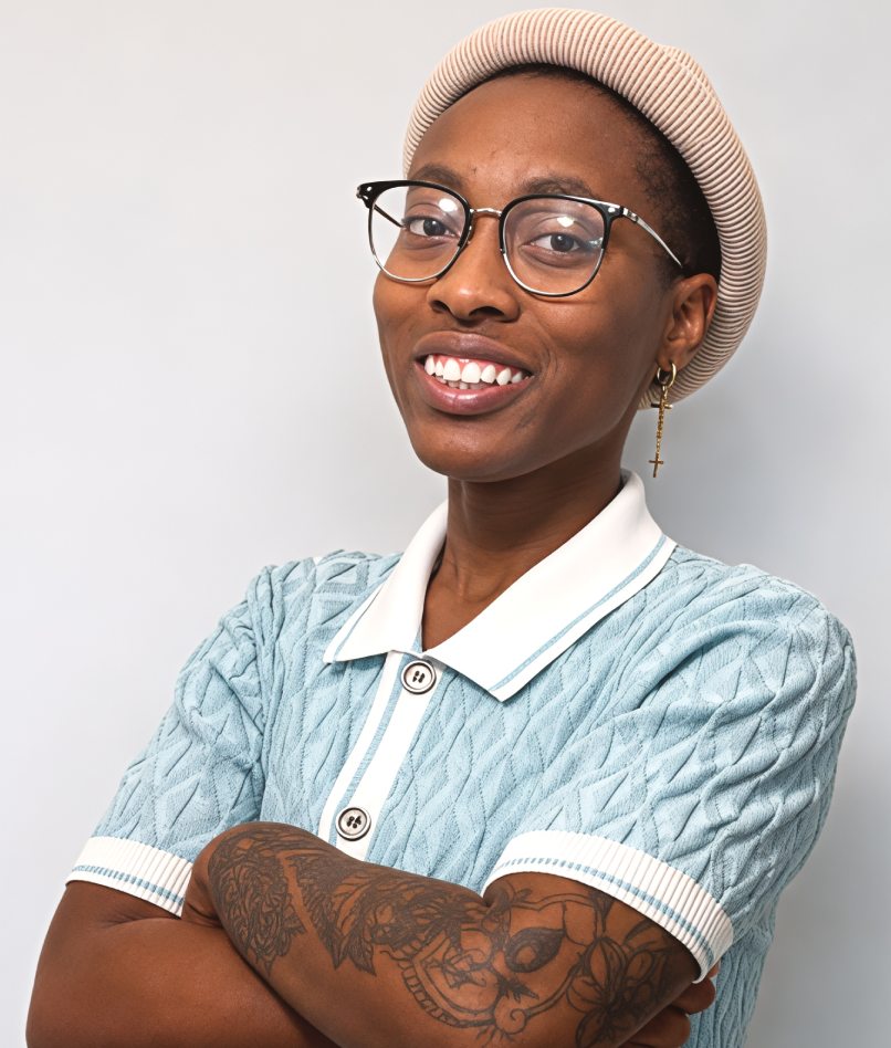 DMya Sanders, (she/her) LCMHCA, creates a warm, culturally responsive space where clients can show up as their authentic selves and feel seen, heard, and understood. She supports clients navigating anxiety, depression, racial identity and trauma, relationships, faith and spirituality, LGBTQ+ identity, and the experiences of women and men of color. Her approach is person-centered, strengths-based, and collaborative, drawing from mindfulness, cognitive behavioral therapy, and motivational interviewing. DMya believes in honest conversations, honoring each client’s story, and helping clients move toward greater clarity, growth, and self-understanding.